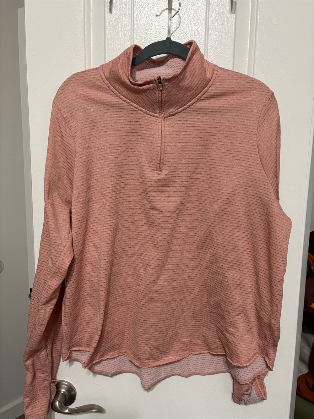 Nike Women's Dusty Rose Half-Zip Pullover